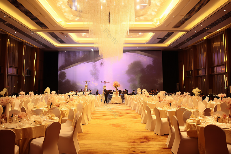 宽敞的聚会聚餐婚宴婚礼酒店舞台,高清,摄影图,摄影图片,图片大全,摄影图免费下载